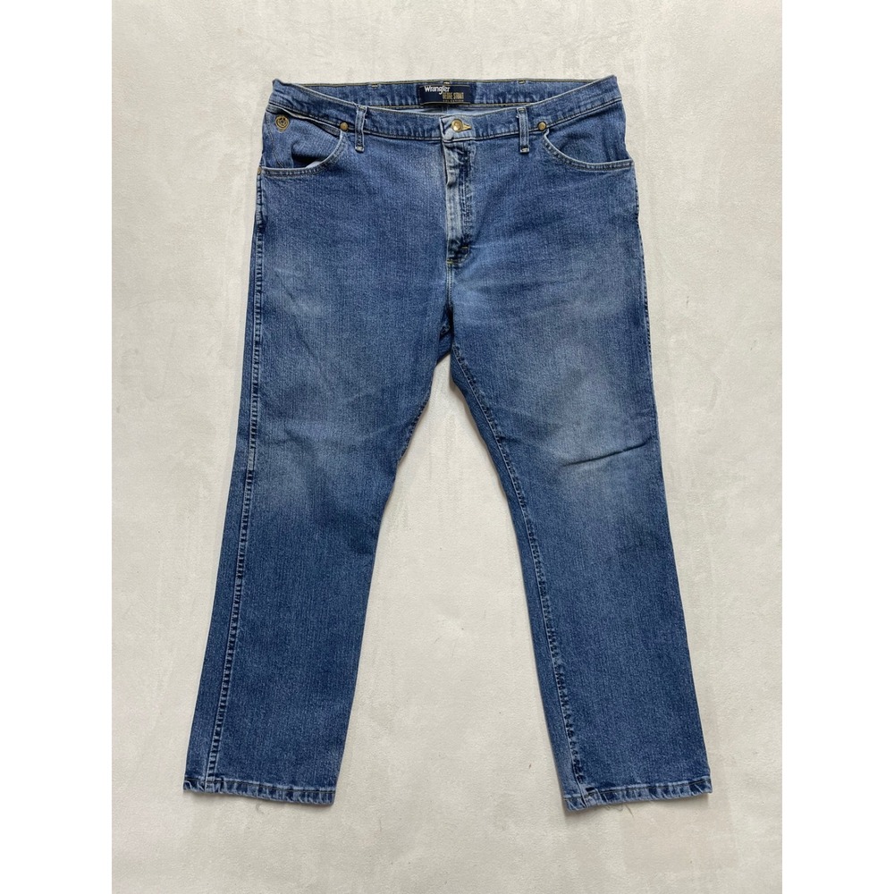 Wrangler George Strait Collection Jeans Mens 40x30 Blue Denim 47MGSDA